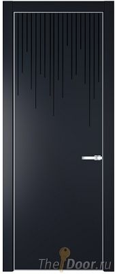 Дверь Profil Doors 8PE цвет Нэви Блу (RAL 7016) кромка Серебро Дверь Profil Doors 8PE цвет Нэви Блу (RAL 7016) кромка Серебро