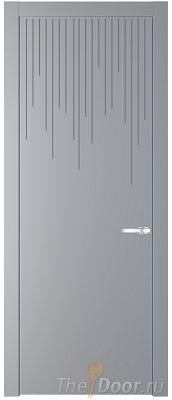 Дверь Profil Doors 8PE цвет Смоки (RAL 870-02) кромка Серебро Дверь Profil Doors 8PE цвет Смоки (RAL 870-02) кромка Серебро