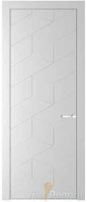 Дверь Profil Doors 9PE цвет Крем Вайт (RAL 120-02) кромка Серебро Дверь Profil Doors 9PE цвет Крем Вайт (RAL 120-02) кромка Серебро