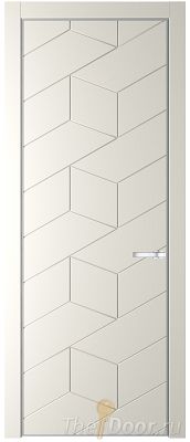 Дверь Profil Doors 9PE цвет Перламутр белый кромка Серебро Дверь Profil Doors 9PE цвет Перламутр белый кромка Серебро
