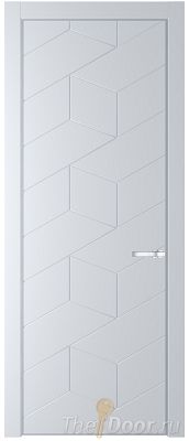Дверь Profil Doors 9PE цвет Вайт (RAL 110 96 02) кромка Серебро Дверь Profil Doors 9PE цвет Вайт (RAL 110 96 02) кромка Серебро
