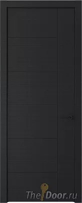 Дверь Profil Doors 44PE.O цвет Блэк "Элегант"