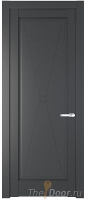 Дверь Profil Doors 1.1.1PM цвет Графит (Pantone 425С)