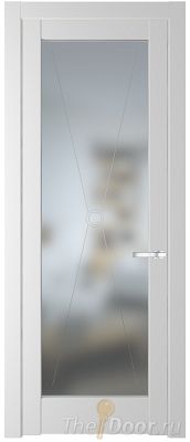 Дверь Profil Doors 1.1.2PM цвет Крем Вайт (RAL 120-02) стекло Матовое