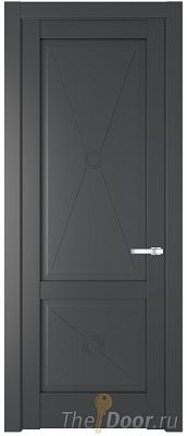 Дверь Profil Doors 1.2.1PM цвет Графит (Pantone 425С)