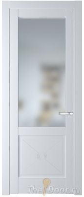 Дверь Profil Doors 1.2.2PM цвет Вайт (RAL 110 96 02) стекло Матовое