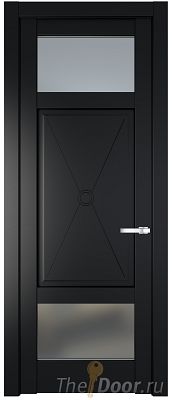 Дверь Profil Doors 1.3.2PM цвет Блэк стекло Матовое