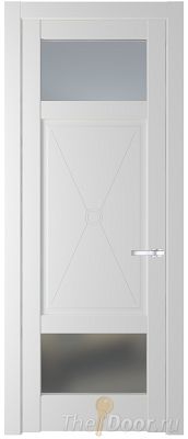 Дверь Profil Doors 1.3.2PM цвет Крем Вайт (RAL 120-02) стекло Матовое
