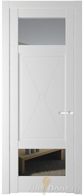 Дверь Profil Doors 1.3.2PM цвет Крем Вайт (RAL 120-02) стекло Прозрачное