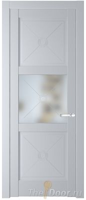 Дверь Profil Doors 1.4.2PM цвет Лайт Грей (RAL 870-01) стекло Матовое
