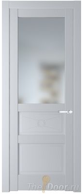 Дверь Profil Doors 1.5.2PM цвет Лайт Грей (RAL 870-01) стекло Матовое