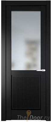 Дверь Profil Doors 2.2.2PM цвет Блэк стекло Матовое