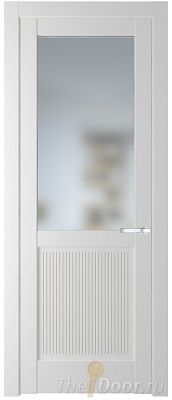 Дверь Profil Doors 2.2.2PM цвет Крем Вайт (RAL 120-02) стекло Матовое