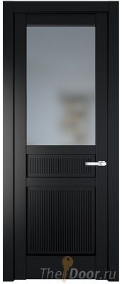 Дверь Profil Doors 2.3.2PM цвет Блэк стекло Матовое