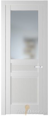 Дверь Profil Doors 2.3.2PM цвет Крем Вайт (RAL 120-02) стекло Матовое