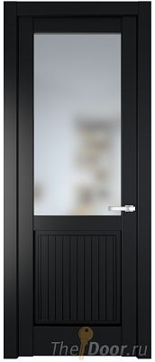 Дверь Profil Doors 3.2.2PM цвет Блэк стекло Матовое