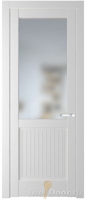 Дверь Profil Doors 3.2.2PM цвет Крем Вайт (RAL 120-02) стекло Матовое