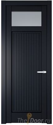 Дверь Profil Doors 3.3.2PM цвет Нэви Блу (RAL 7016) стекло Матовое