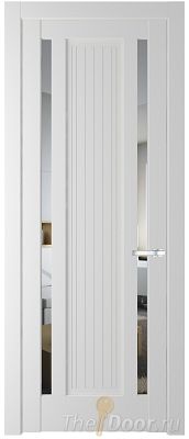 Дверь Profil Doors 3.5.2PM цвет Крем Вайт (RAL 120-02) стекло Прозрачное