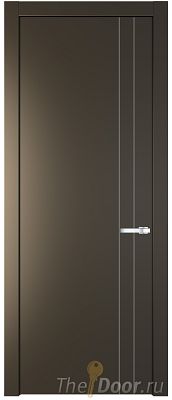 Дверь Profil Doors 12PW цвет Перламутр бронза молдинг Серебро Дверь Profil Doors 12PW цвет Перламутр бронза молдинг Серебро