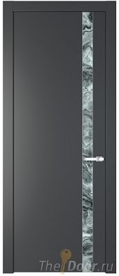 Дверь Profil Doors 18PW цвет Графит (Pantone 425С) стекло Атриум серебро молдинг Серебро Дверь Profil Doors 18PW цвет Графит (Pantone 425С) стекло Атриум серебро молдинг Серебро