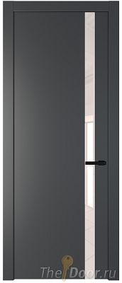 Дверь Profil Doors 18PW цвет Графит (Pantone 425С) стекло Lacobel Перламутровый лак молдинг Черный матовый Дверь Profil Doors 18PW цвет Графит (Pantone 425С) стекло Lacobel Перламутровый лак молдинг Черный матовый