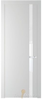 Дверь Profil Doors 18PW цвет Крем Вайт (RAL 120-02) стекло Lacobel лак Классик молдинг Серебро Дверь Profil Doors 18PW цвет Крем Вайт (RAL 120-02) стекло Lacobel лак Классик молдинг Серебро