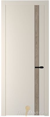 Дверь Profil Doors 18PW цвет Кремовая Магнолия (RAL 120-04) вставка Каштан Темный молдинг Черный матовый Дверь Profil Doors 18PW цвет Кремовая Магнолия (RAL 120-04) вставка Каштан Темный молдинг Черный матовый