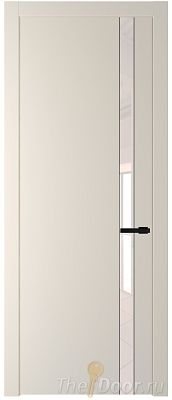 Дверь Profil Doors 18PW цвет Кремовая Магнолия (RAL 120-04) стекло Lacobel Перламутровый лак молдинг Черный матовый Дверь Profil Doors 18PW цвет Кремовая Магнолия (RAL 120-04) стекло Lacobel Перламутровый лак молдинг Черный матовый
