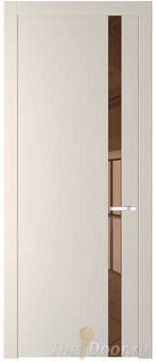 Дверь Profil Doors 18PW цвет Кремовая Магнолия (RAL 120-04) стекло Зеркало Bronza молдинг Серебро Дверь Profil Doors 18PW цвет Кремовая Магнолия (RAL 120-04) стекло Зеркало Bronza молдинг Серебро