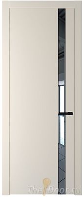 Дверь Profil Doors 18PW цвет Кремовая Магнолия (RAL 120-04) стекло Зеркало молдинг Черный матовый Дверь Profil Doors 18PW цвет Кремовая Магнолия (RAL 120-04) стекло Зеркало молдинг Черный матовый