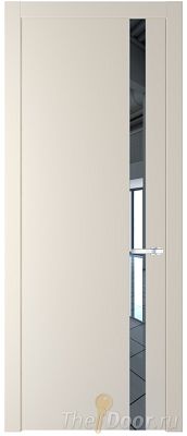 Дверь Profil Doors 18PW цвет Кремовая Магнолия (RAL 120-04) стекло Зеркало молдинг Серебро Дверь Profil Doors 18PW цвет Кремовая Магнолия (RAL 120-04) стекло Зеркало молдинг Серебро