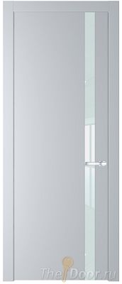 Дверь Profil Doors 18PW цвет Лайт Грей (RAL 870-01) стекло Lacobel Белый лак молдинг Серебро Дверь Profil Doors 18PW цвет Лайт Грей (RAL 870-01) стекло Lacobel Белый лак молдинг Серебро