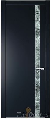 Дверь Profil Doors 18PW цвет Нэви Блу (RAL 7016) стекло Атриум серебро молдинг Серебро Дверь Profil Doors 18PW цвет Нэви Блу (RAL 7016) стекло Атриум серебро молдинг Серебро