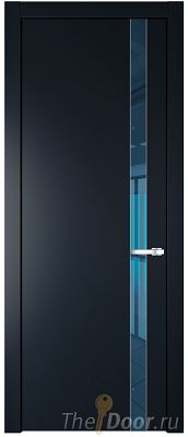 Дверь Profil Doors 18PW цвет Нэви Блу (RAL 7016) стекло Зеркало Blue молдинг Серебро Дверь Profil Doors 18PW цвет Нэви Блу (RAL 7016) стекло Зеркало Blue молдинг Серебро