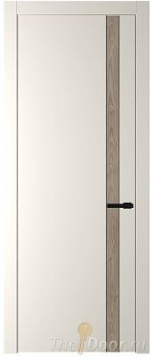 Дверь Profil Doors 18PW цвет Перламутр белый вставка Каштан Темный молдинг Черный матовый Дверь Profil Doors 18PW цвет Перламутр белый вставка Каштан Темный молдинг Черный матовый