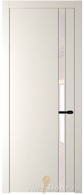 Дверь Profil Doors 18PW цвет Перламутр белый стекло Lacobel Перламутровый лак молдинг Черный матовый Дверь Profil Doors 18PW цвет Перламутр белый стекло Lacobel Перламутровый лак молдинг Черный матовый