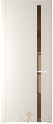 Дверь Profil Doors 18PW цвет Перламутр белый стекло Зеркало Bronza молдинг Серебро Дверь Profil Doors 18PW цвет Перламутр белый стекло Зеркало Bronza молдинг Серебро