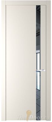 Дверь Profil Doors 18PW цвет Перламутр белый стекло Зеркало молдинг Серебро Дверь Profil Doors 18PW цвет Перламутр белый стекло Зеркало молдинг Серебро