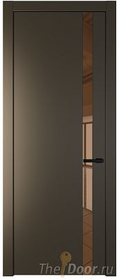 Дверь Profil Doors 18PW цвет Перламутр бронза стекло Зеркало Bronza молдинг Черный матовый Дверь Profil Doors 18PW цвет Перламутр бронза стекло Зеркало Bronza молдинг Черный матовый