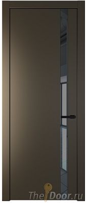 Дверь Profil Doors 18PW цвет Перламутр бронза стекло Зеркало Grey молдинг Черный матовый Дверь Profil Doors 18PW цвет Перламутр бронза стекло Зеркало Grey молдинг Черный матовый