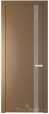 Дверь Profil Doors 18PW цвет Перламутр золото вставка Каштан Темный молдинг Серебро Дверь Profil Doors 18PW цвет Перламутр золото вставка Каштан Темный молдинг Серебро