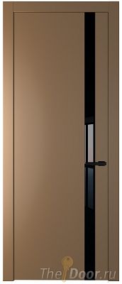 Дверь Profil Doors 18PW цвет Перламутр золото стекло Lacobel Черный лак молдинг Черный матовый Дверь Profil Doors 18PW цвет Перламутр золото стекло Lacobel Черный лак молдинг Черный матовый