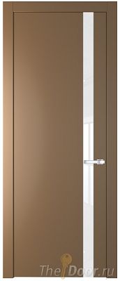 Дверь Profil Doors 18PW цвет Перламутр золото стекло Lacobel лак Классик молдинг Черный матовый Дверь Profil Doors 18PW цвет Перламутр золото стекло Lacobel лак Классик молдинг Черный матовый