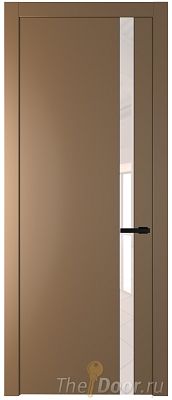 Дверь Profil Doors 18PW цвет Перламутр золото стекло Lacobel Перламутровый лак молдинг Черный матовый Дверь Profil Doors 18PW цвет Перламутр золото стекло Lacobel Перламутровый лак молдинг Черный матовый