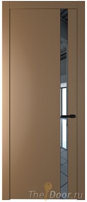 Дверь Profil Doors 18PW цвет Перламутр золото стекло Зеркало молдинг Черный матовый Дверь Profil Doors 18PW цвет Перламутр золото стекло Зеркало молдинг Черный матовый