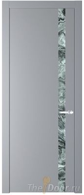 Дверь Profil Doors 18PW цвет Смоки (RAL 870-02) стекло Атриум серебро молдинг Серебро Дверь Profil Doors 18PW цвет Смоки (RAL 870-02) стекло Атриум серебро молдинг Серебро