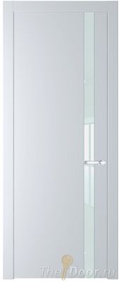 Дверь Profil Doors 18PW цвет Вайт (RAL 110 96 02) стекло Lacobel Белый лак молдинг Серебро Дверь Profil Doors 18PW цвет Вайт (RAL 110 96 02) стекло Lacobel Белый лак молдинг Серебро