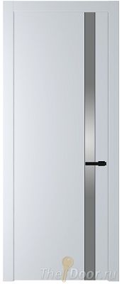 Дверь Profil Doors 18PW цвет Вайт (RAL 110 96 02) стекло Lacobel Серебро Матлак молдинг Черный матовый Дверь Profil Doors 18PW цвет Вайт (RAL 110 96 02) стекло Lacobel Серебро Матлак молдинг Черный матовый