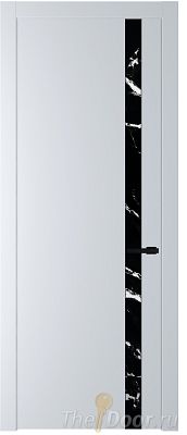 Дверь Profil Doors 18PW цвет Вайт (RAL 110 96 02) стекло Нефи черный узор серебро молдинг Черный матовый Дверь Profil Doors 18PW цвет Вайт (RAL 110 96 02) стекло Нефи черный узор серебро молдинг Черный матовый